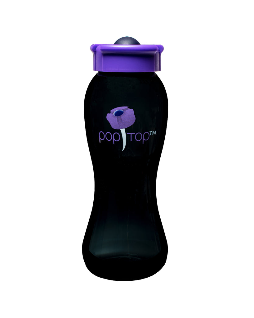 Purple POP TOP Water Bottle